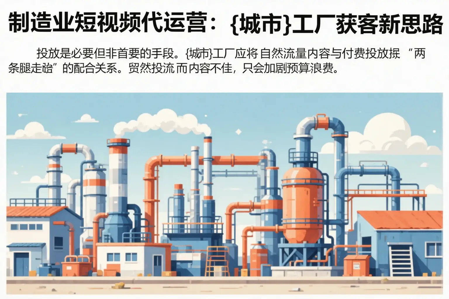 制造业短视频代运营:桑日工厂获客新思路