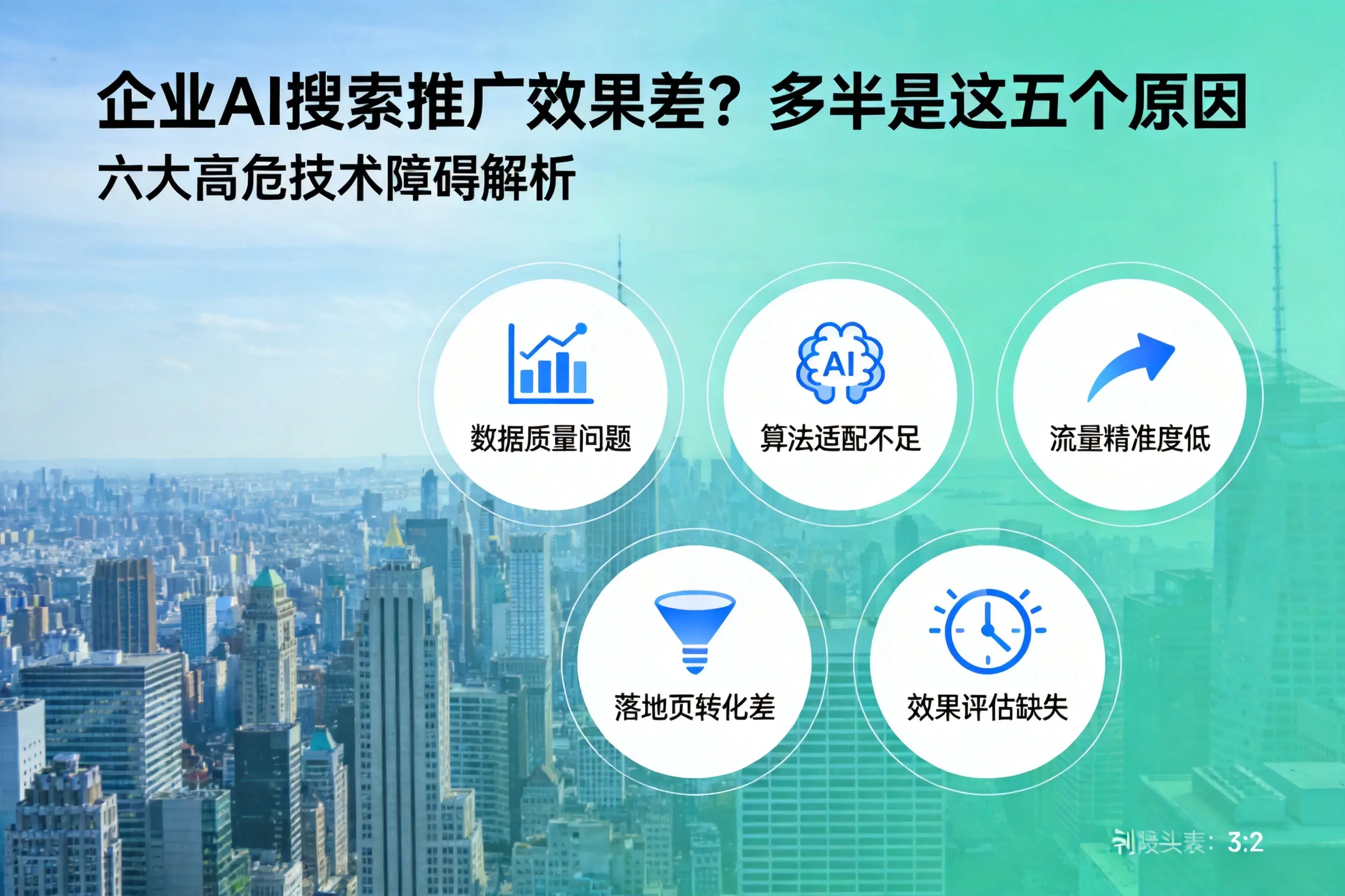 桑日企业AI搜索推广效果差？多半是这五个原因